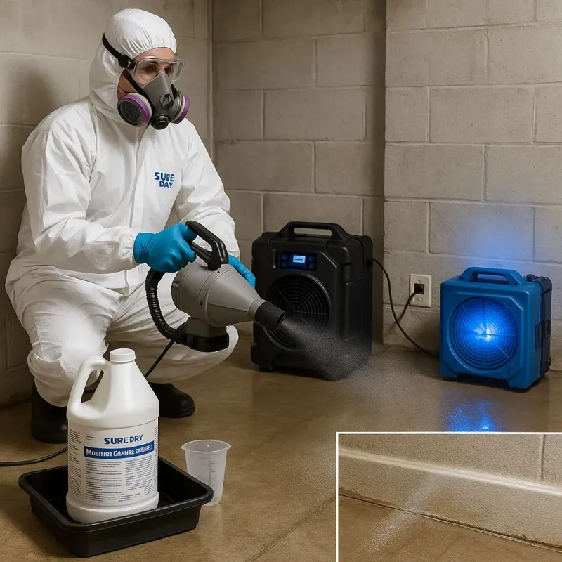 Sanitization and Odor Removal process in Virginia Beach, VA
